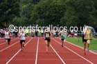 Womens and Girls 100 metres at the Northern Inter-Counties under-17s and 15s at Witton Park, Blackburn. Photo: David T. Hewitson/Sports for All Pics